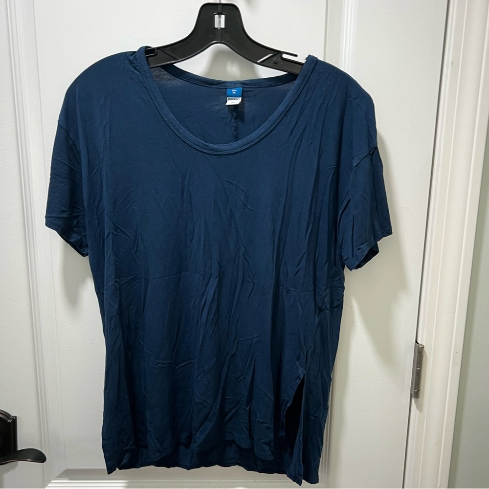 Navy Blue Old Navy Luxe T Shirt XS